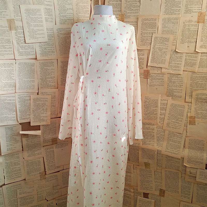 Autumn Floral Dress for Women Ladies Fashion Flora