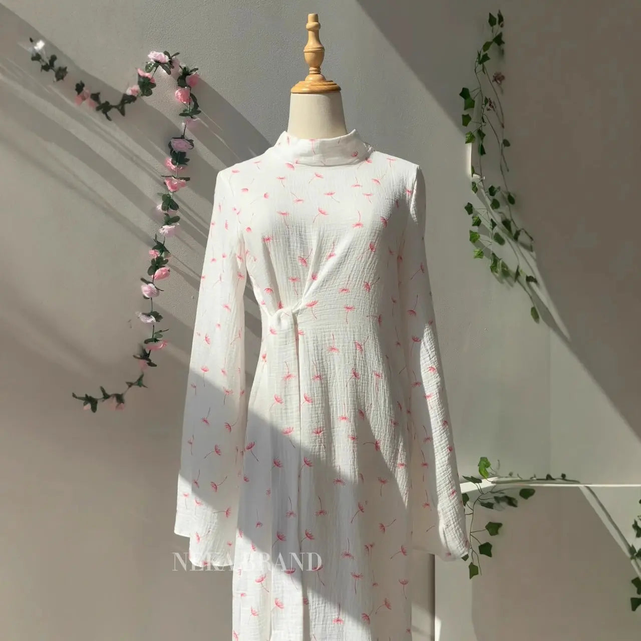 Autumn Floral Dress for Women Ladies Fashion Flora