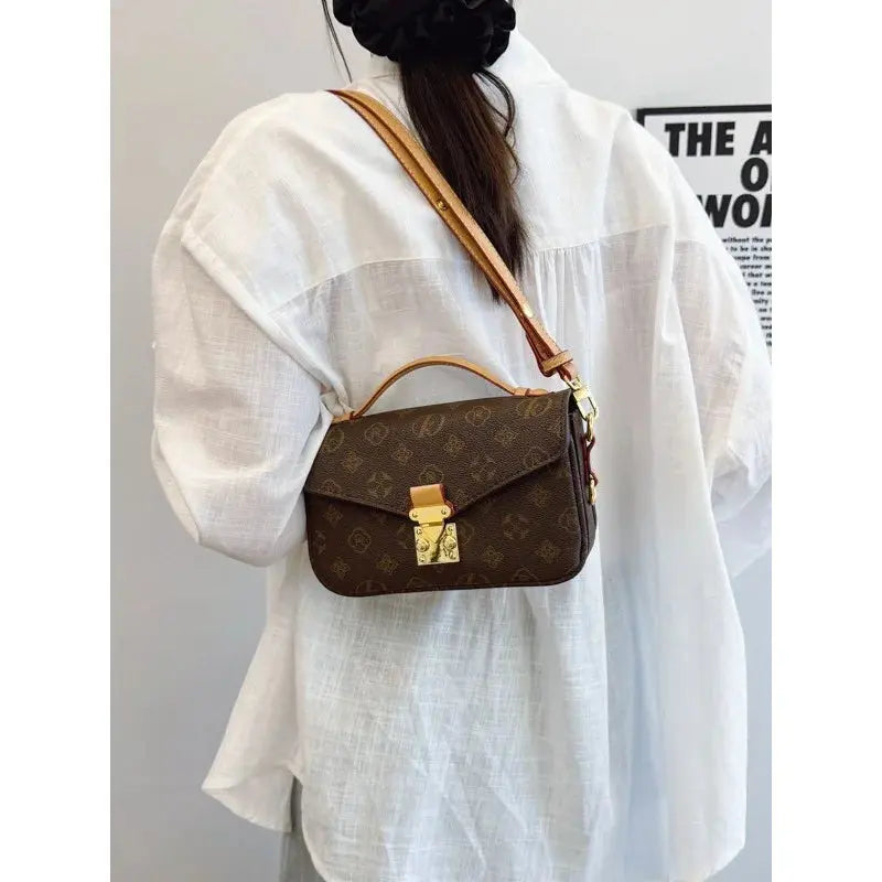 Fashion Printed Women’s Square Bag 2025 – Korean Style Handbag Ladies Fashion Flora