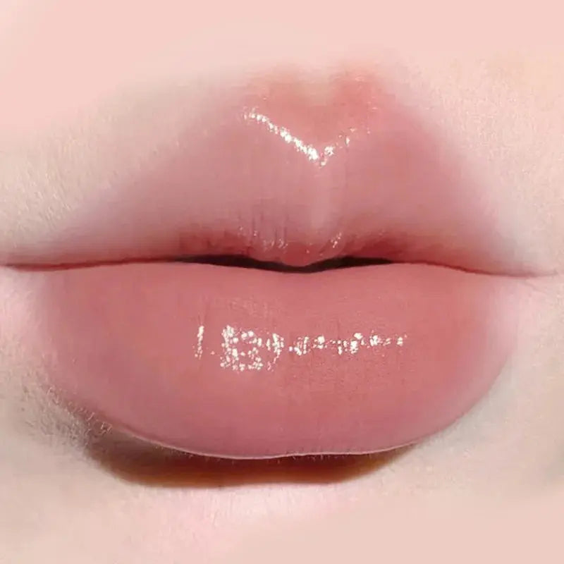 Mirror Water Light Lip Gloss – Low Saturation Russet Lipstick, Moisturizing Ladies Fashion Flora