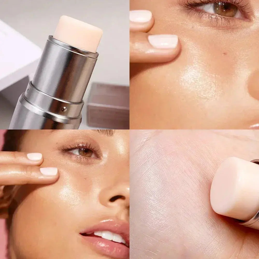 4-Color Shimmer Highlighter & Blush Stick – Face & Body Makeup Ladies Fashion Flora