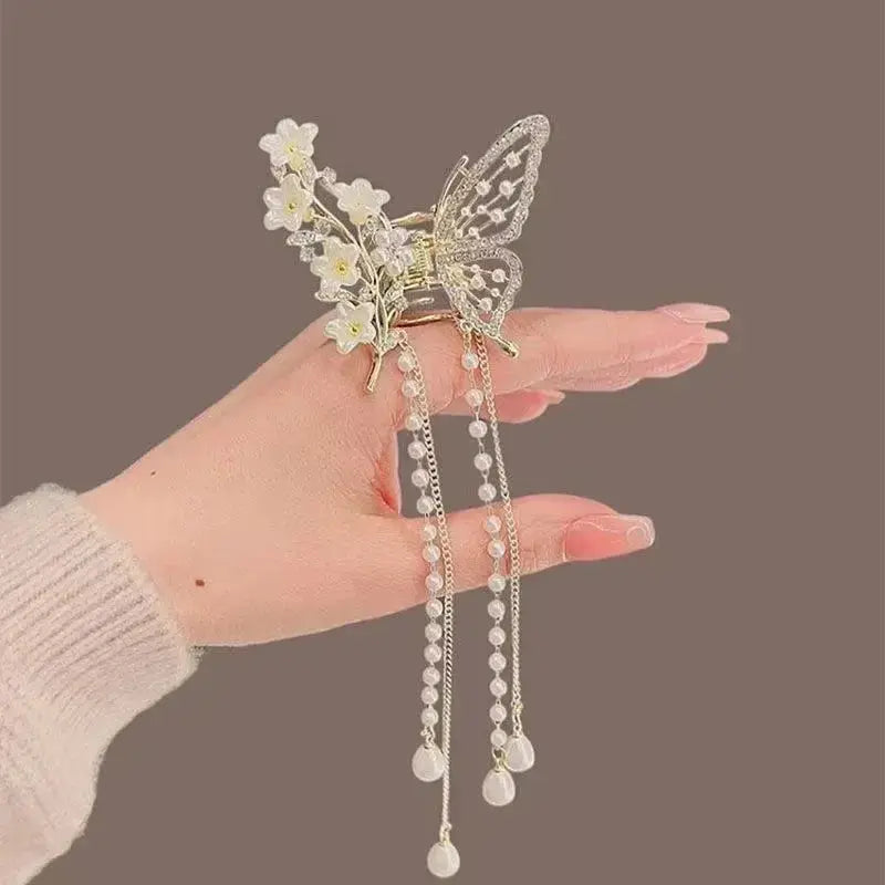 Shark & Crab Hair Clips – Korean Hairpins for Girls & Women Ladies Fashion Flora