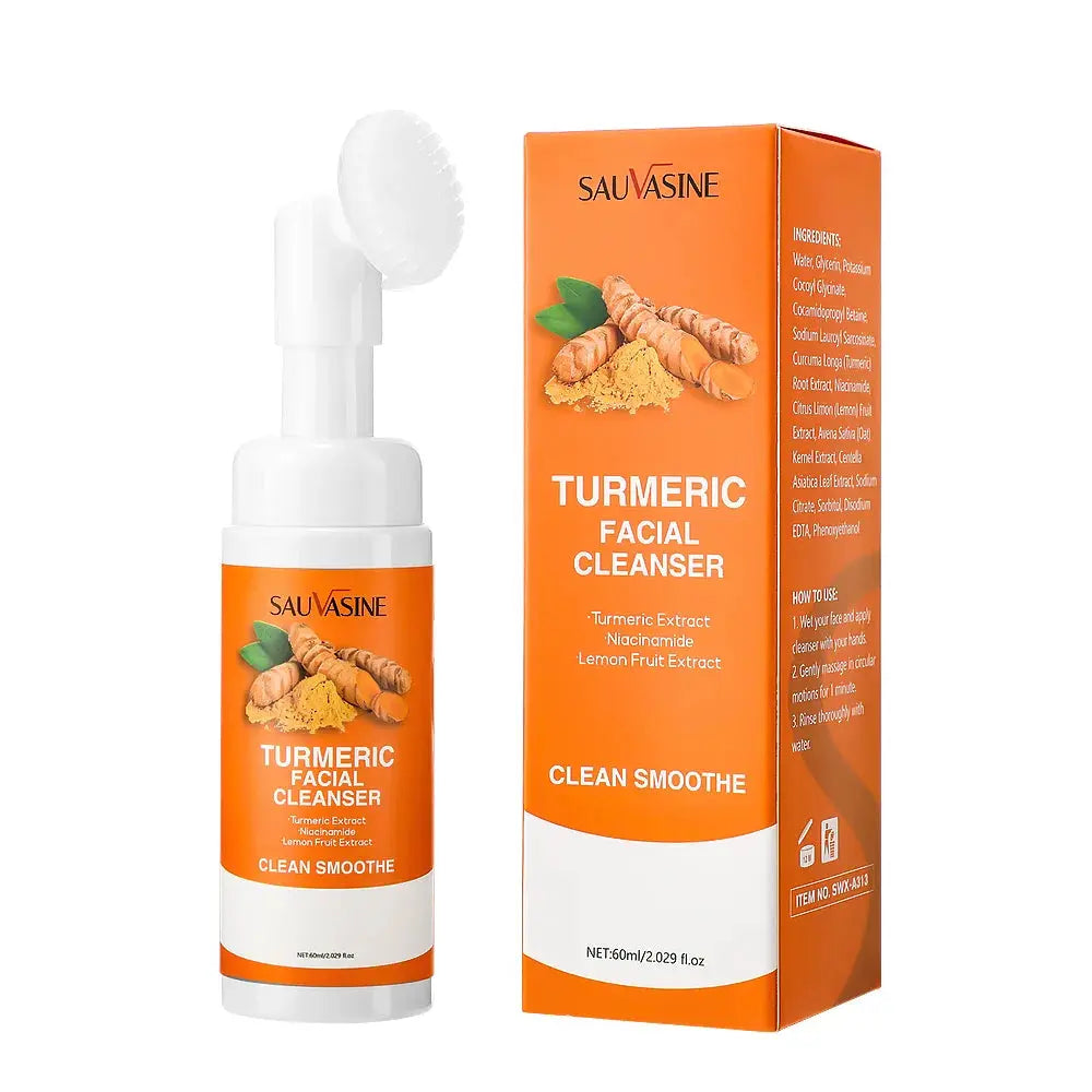 Turmeric Facial Cleanser – Hydrating & Moisturizing Face Wash Ladies Fashion Flora