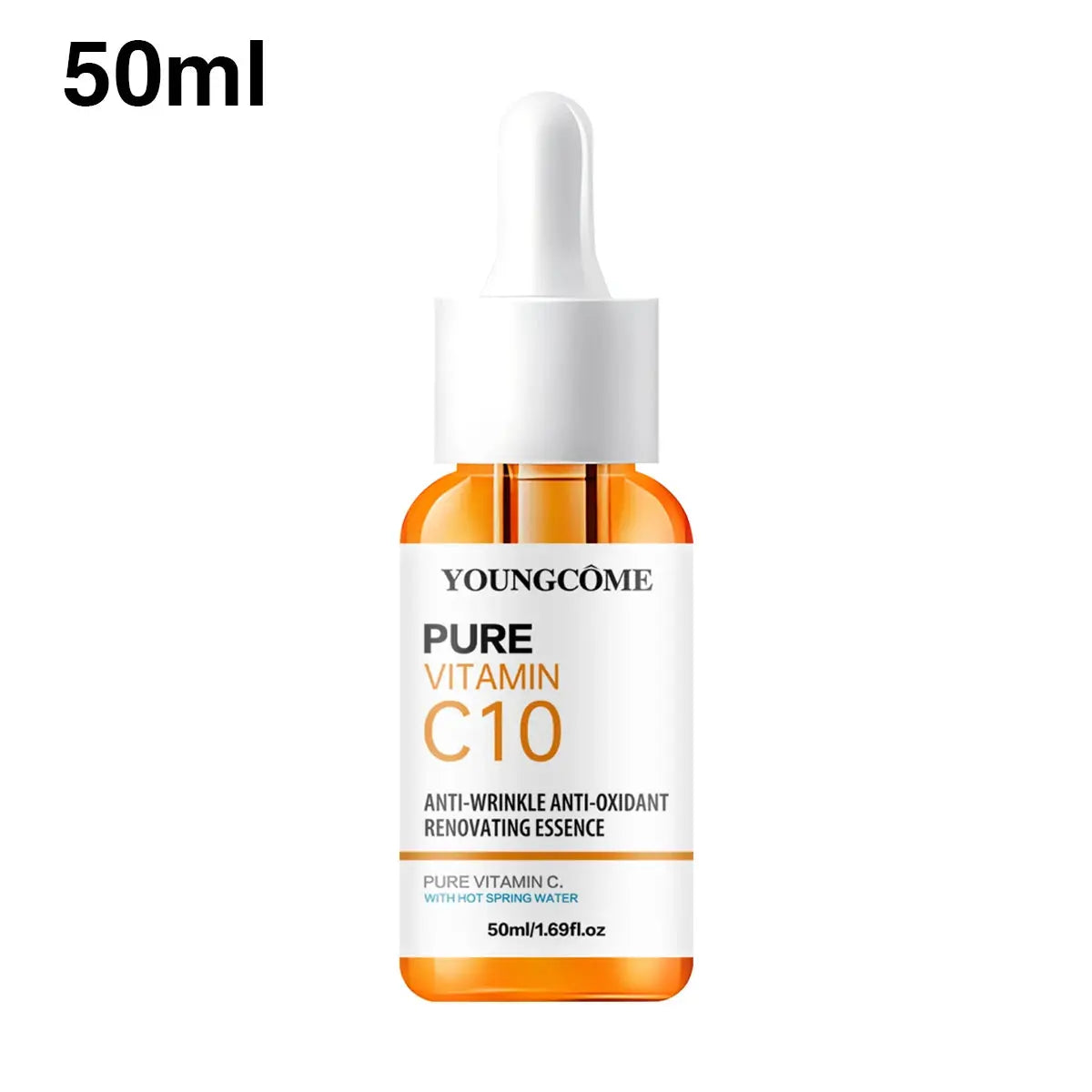 Vitamin C & Hyaluronic Acid Facial Serum – Brighten Dark Skin & Hydrate Ladies Fashion Flora