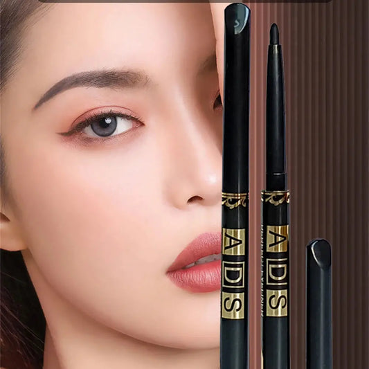 2-Pack Waterproof Eyeliner Pencils – Black & Brown Smudge-Proof  Ladies Fashion Flora