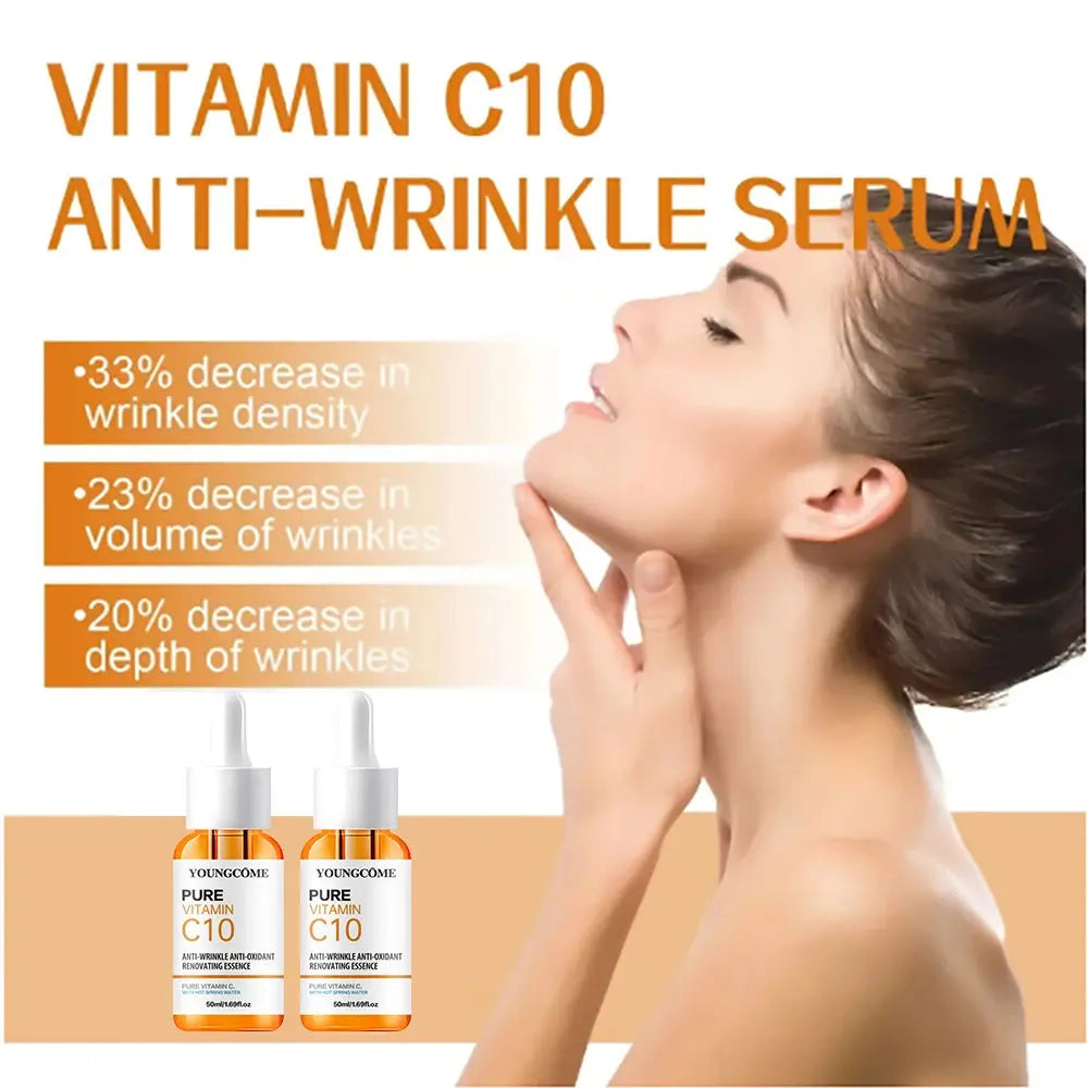 Vitamin C & Hyaluronic Acid Facial Serum – Brighten Dark Skin & Hydrate  Ladies Fashion Flora