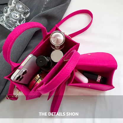 3-Piece Embossed Women’s Handbag Set – Stylish Tote & Purse  Ladies Fashion Flora