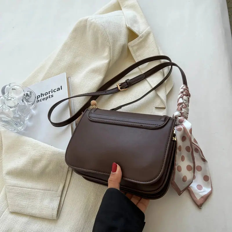 Small Square Crossbody Bag – Fashion Underarm Satchel Handbag  Ladies Fashion Flora