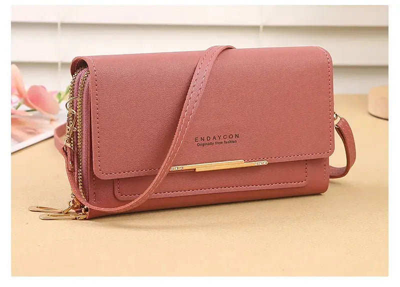 Fashion Long Mobile Phone Bag for Women – Crossbody Purse  Ladies Fashion Flora