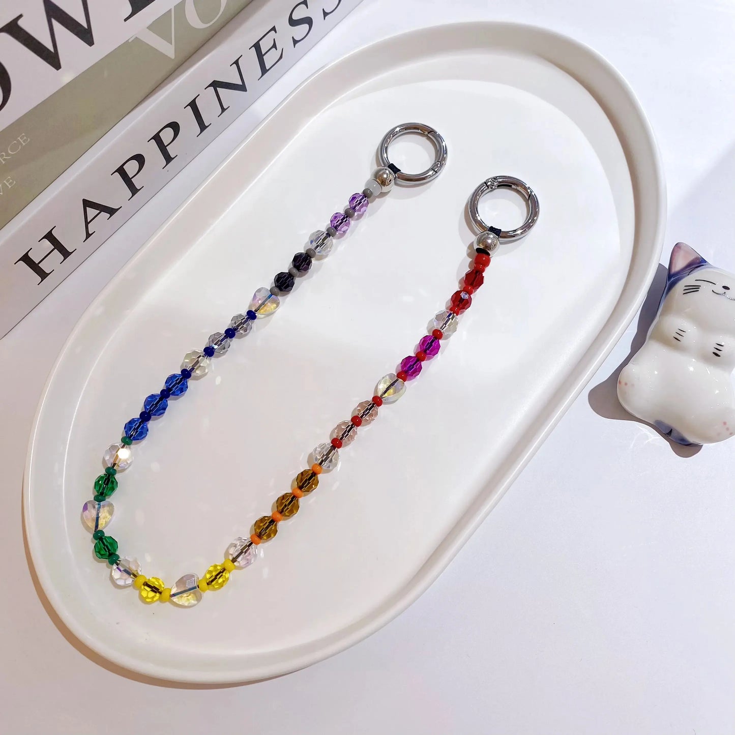 HERLOOK Beaded Bag Charm – Fashion Chain Accessory for Women  Ladies Fashion Flora