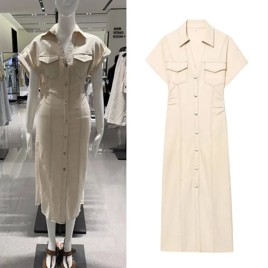 ETJ 2025 summer new TRAF women's elegant ETJ 2025  Ladies Fashion Flora