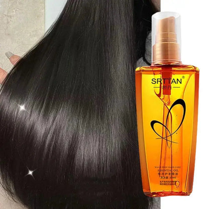 Moroccan Argan Oil Hair Serum – Lightweight Hair Oil  Ladies Fashion Flora