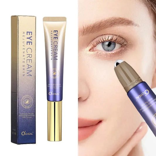 O’CHEAL Anti-Wrinkle Eye Cream – Roller Ball for Dark Circles & Puffiness  Ladies Fashion Flora