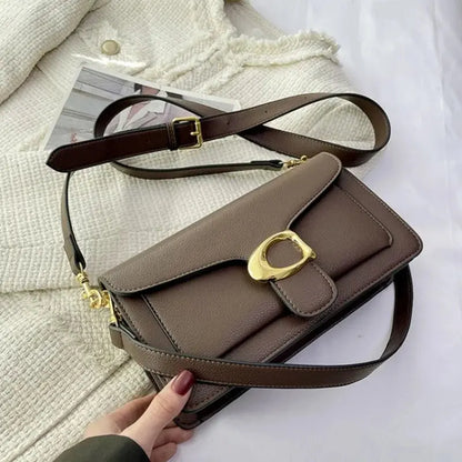 Retro 25cm Women’s Luxury Square Shoulder Bag – Stylish Handbag  Ladies Fashion Flora