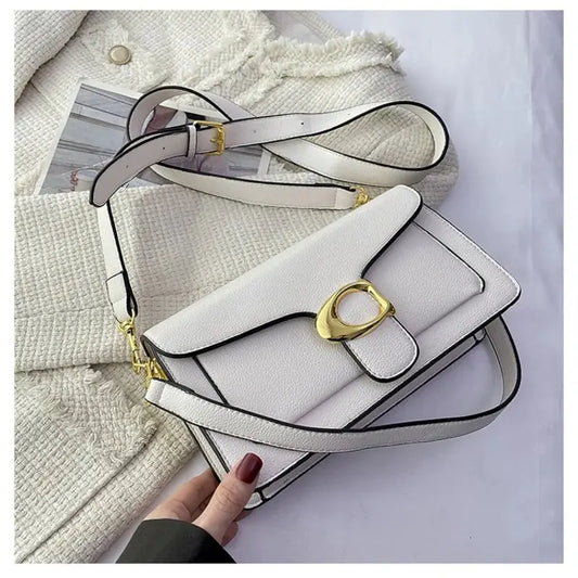 Retro 25cm Women’s Luxury Square Shoulder Bag – Stylish Handbag  Ladies Fashion Flora
