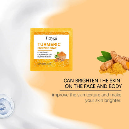 Turmeric Skincare Set – Body Soap for Acne & Dark Spot Removal  Ladies Fashion Flora